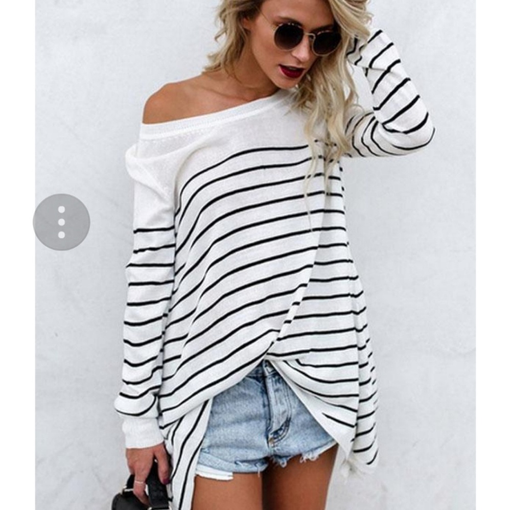 Round neck strios t-shirt